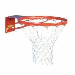Outlet 🛒 Bison Front Mount Double Rim, Nylon Net, 3/16 Inch Backboard ✨