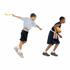 Flash Sale 🛒 Martin Sports Sportime Universal Size Flag Football Belts, Set Of 12, Red/Yellow ❤️