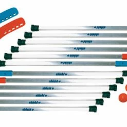 Outlet 🥰 Shield Aluminator Indoor Replacement Floor Hockey Stick, 47 Inches, Red 🎉