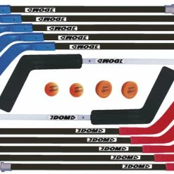 Top 10 🎉 DOM Pro Hockey Stick Set, Includes 10 Sticks, 2 Goalie Sticks, 2 SuperPucks And 2 Balls 😀