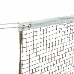 Outlet 👍 Sportime Deluxe Badminton Net, 22 X 2-1/2 Feet, Braided Rope Cable, Brown Net 😀