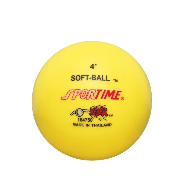 Promo ⭐ Sportime Super-Safe 🥎 Softball, 4 Inches, Yellow 🎉 3 Promo ⭐ Sportime Super-Safe 🥎 Softball, 4 Inches, Yellow 🎉