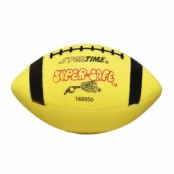 New 👏 Sportime Super-Safe Youth Football, Size 7, Yellow And Black 😀