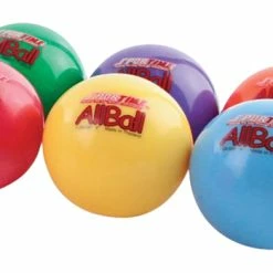 Buy 🎁 Sportime Inflatable All-Balls, Multi-Purpose, 4 Inches, Assorted Colors, Set Of 6 👍