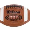 Promo 🧨 Wilson GST Youth Leather Football 😀 -Park and Sun Sports® - shop 022539 ecommfullsize