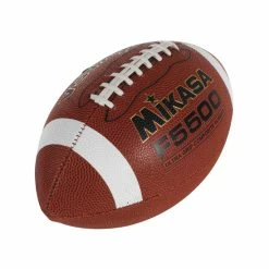 Best Sale 💯 Mikasa F5500 Regulation/Official Size Rubber Composite Football 👏