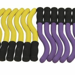 Wholesale 🤩 Sportime Katch-N-Throw Sticks, Yellow/Violet, Set Of 12 ⌛