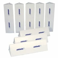 Wholesale 🔥 Shield Multi-Purpose Barriers, 39 X 11 Inches,White, Set Of 8 😀