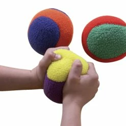 Buy 🌟 Sportime FleeceLight Stuff Activity Ball Set, 3-3/4 Inches, Assorted Color, Set Of 3 ⭐