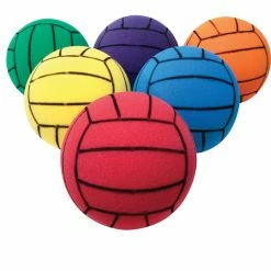 Cheapest ⭐ Champion Sports Champion UltraFoam Light-Weight Volleyball Set, 8 In, Assorted Color, Set Of 6 🥰