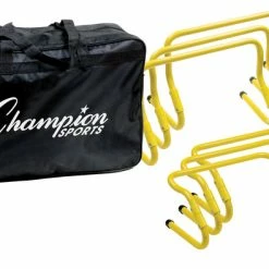 Best Sale 🧨 Champion Sports Champion Adjustable Hurdle Kit With Carrying Bag 😉