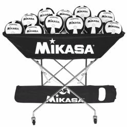 Wholesale 😍 Mikasa Collapsible Hammock Ball Cart With Carry Bag, Black 👍