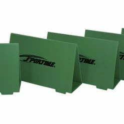 Budget 🌟 Sportime Foldable Training Hurdles, 11-13/16 Inch, Green, Set Of 5 😉