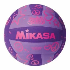 Cheap 🧨 Mikasa Squish Volleyball, Purple, Round ✨