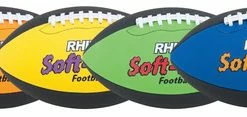 Discount 🥰 Champion Sports Champion Rhino Skin Soft EEZE Footballs, Set Of 6 🎁