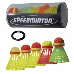 Promo ⭐ Speedminton Speeder Mixed Tube, Set Of 5 🎁