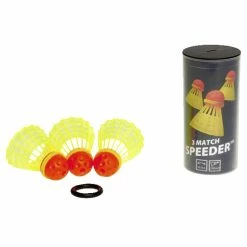 Coupon 🔔 Speedminton Match Speeder, Tube Of 3 Shuttles 🌟