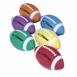 Discount 🛒 Sportime Gradeballs Youth/Intermediate Rubber Footballs, Size 7, Set Of 6 🔔