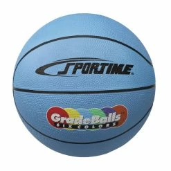 Promo 😉 Sportime Gradeball Mini 🏀 Basketball, 11 Inches, Blue, Rubber 🎉