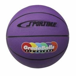 Discount 👍 Sportime Gradeball Mini 🏀 Basketball, 11 Inches, Violet, Rubber 🎁
