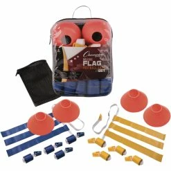 Best Sale 😀 Champion Sports Champion Deluxe Flag Football Game Set 🥰